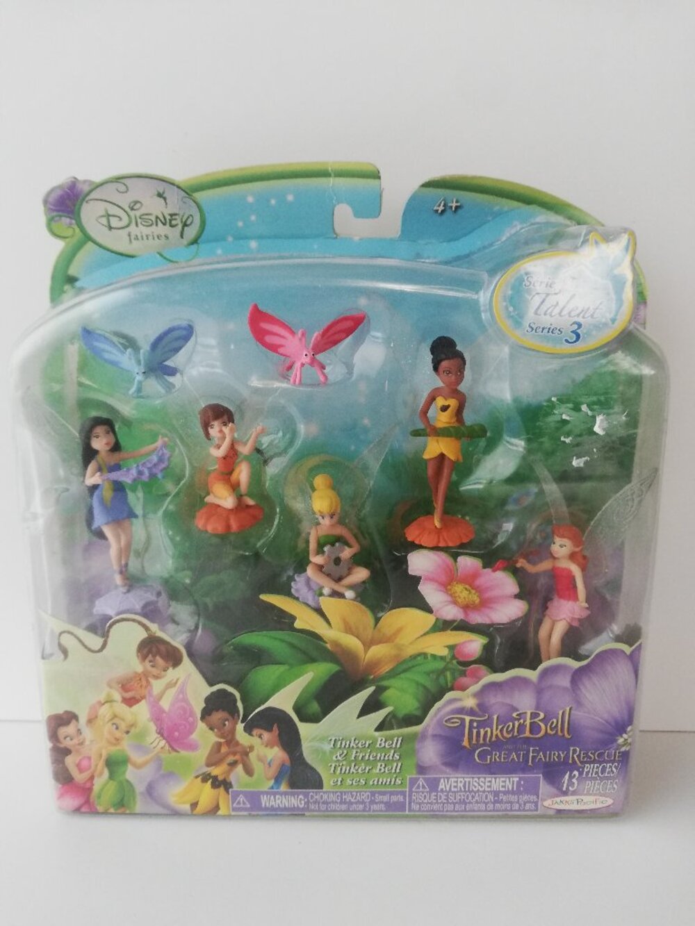 NIB Disney Fairies "Tinker Bell & Friends" Mini Figures Set – Series 3